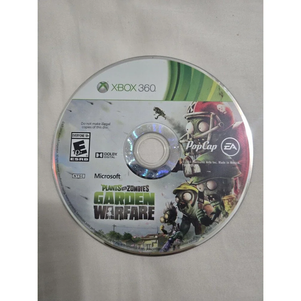 Plants Vs Zombies Garden Warfare - (Xbox 360) DISC ONLY